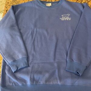 Blue unisex crewneck 
New